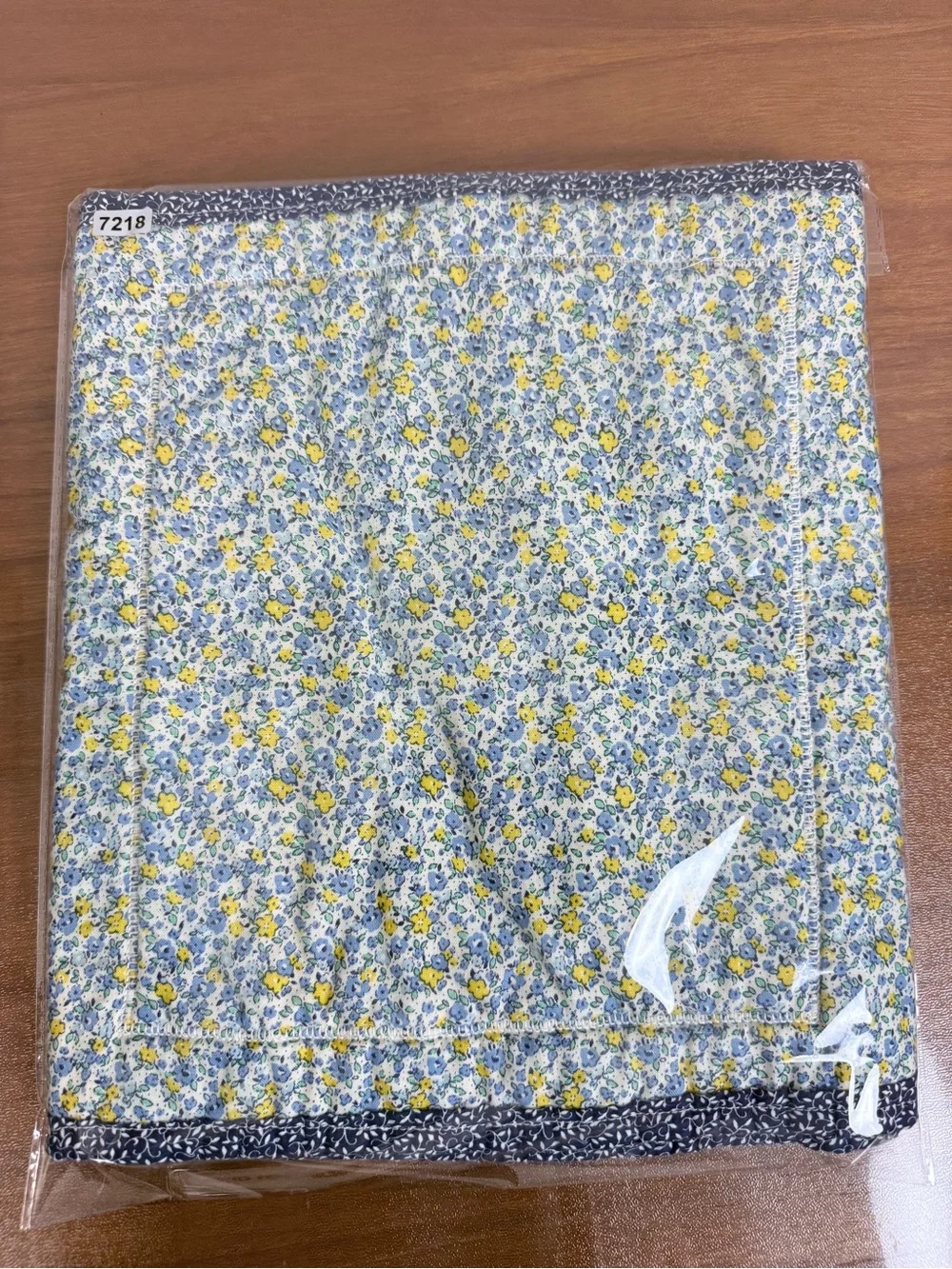 Handmade Yellow Quilted Sundress Wall Hanging Table Runner 12x42